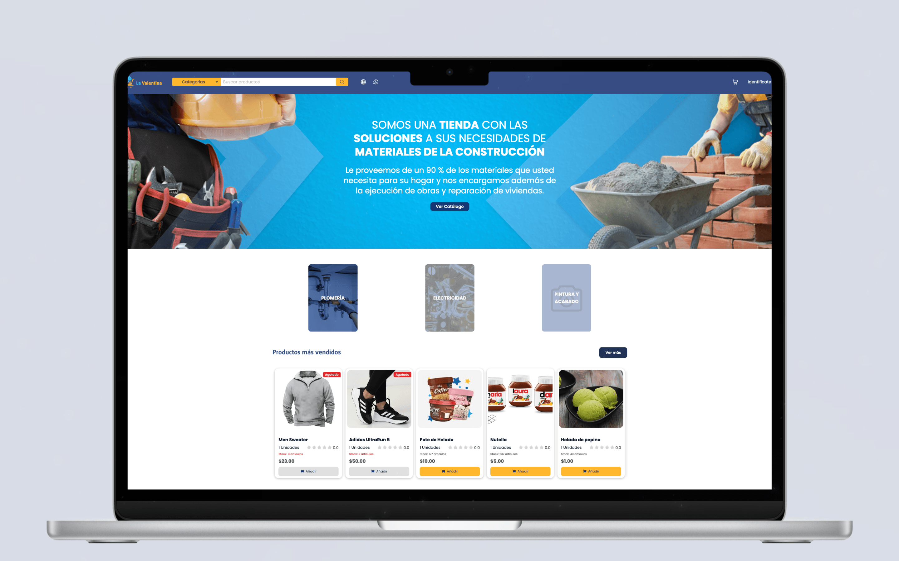 Tienda Virtual La Valentina